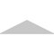 Ekena Millwork Peaked Cap Smooth Architectural Grade PVC Pediment, 72"W x 19"H x 2"P (Pitch 6/12) PEDPS072X190PKC00 - alternate 2